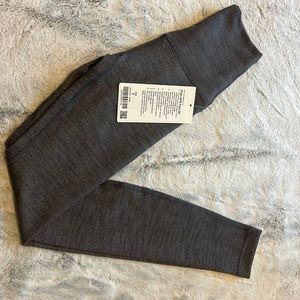 Lululemon Align Super High Rise Pant 28”; Size 0; Color Heathered Graphite Grey